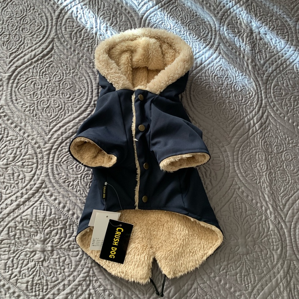 # 1/18 crush dog , small dog coat, size 2L